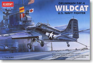 ACADEMY 1650/12451 Grumman F4F-4 "Wildcat" carrier-based fighter