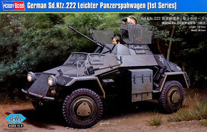 Hobby Boss 1/35 scale tank models 83815 Sd.Kfz.222 Wheeled Armored Reconnaissance Car (First Batch) *