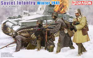 1/35 scale model Dragon 6744 Soviet Red Army infantry 1941 winter