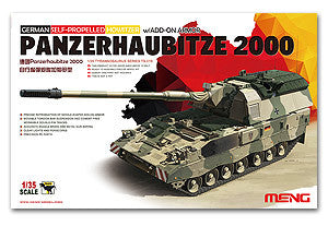 MENG TS-019 PzH2000 155mm self-propelled Panzerhaubitze 2000 Germany Army additional armor type