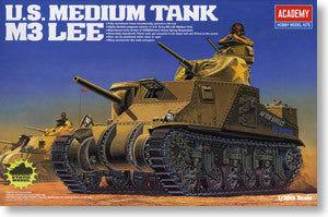 ACADEMY 13206 M3 Lee medium tanks 1/35 scale model