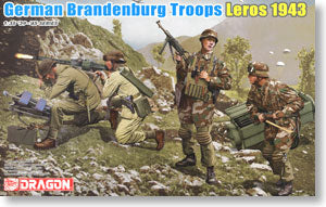 1/35 scale model Dragon 6743 Germany Brandenburg Special Forces Dodecanese Islands - Leros 1943