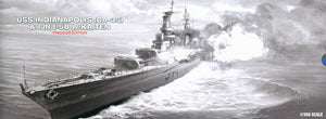 ACADEMY 14113 CA-35 heavy cruiser Indianapolis -58 + Iranian submarine Limited Edition