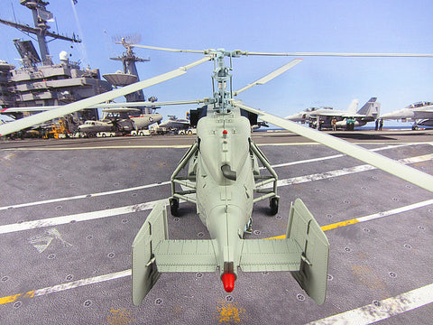 KNL Hobby diecast model KA-31 warning helicopter model card -31/KA31 alloy aircraft model military gift 1:43 China Air Force CPLA