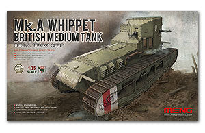 Stock now! MENG TS-021 British Mk.A whippet Medium Tank