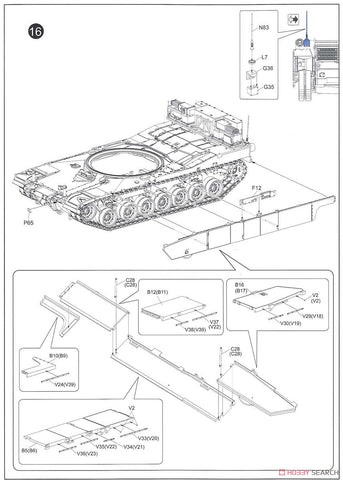 Rye Field 1/35 scale model RM5011 M1 Assault Breacher vehicle