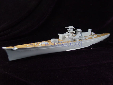ARTWOX Heller 81080 Gnaisenau Battleship Wood Deck AW50014