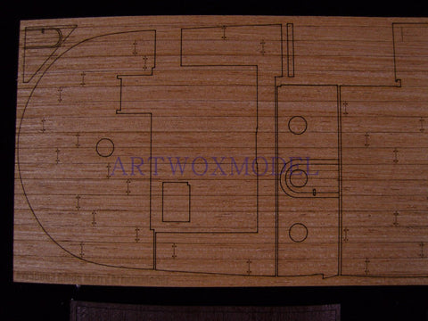 ARTWOX Bandai 0170397 forward Melly (flight mode) wood deck AW50005