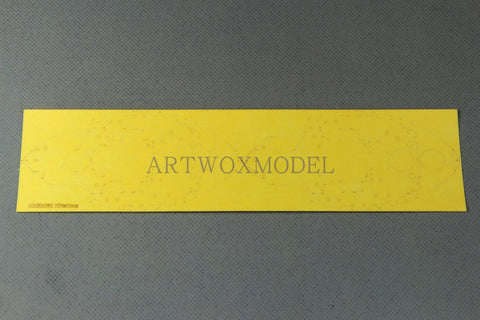 Artwox fujimi 421766 qedition fotao No. 2 in 1 wooden deck aw 50060 with pe3m paint film