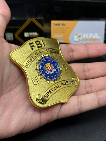 KNL Hobby U.S. FBI badge Collection Novelty Collectable US FBI Special Agent Badge  Military Gift. halloween christmas gift