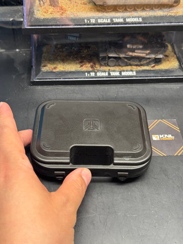 KNL HOBBY 1/3 Scale M1911 & JW4 TTI-PVI Pistol Grey Black Model + Collectible Storage Suitcase Bullets Ejection Function Can Not Shoot!