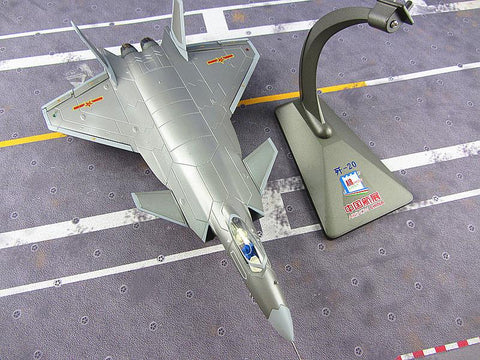 KNL Hobby diecast model 2014 Zhuhai airshow J-20 stealth fighter J-20 fighter aircraft model alloy model 1:60 China Airforce CPLA