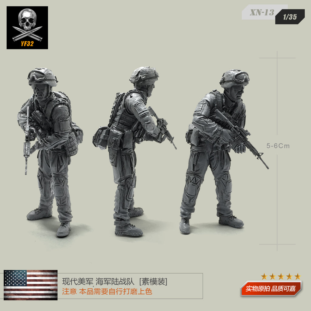 1/35 Hyundai US Army Marine Corps Phenomenon Resin Soldier Element XN-13