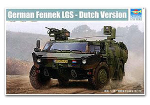 Trumpeter 1/35 scale model 05533 Germany"small fox" wheeled light armored vehicle - the Netherlands Ver