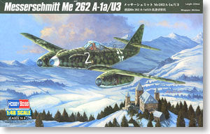 Hobby Boss 1/48 scale aircraft models 80371 Meisemite Me262A-1a / U3 Reconnaissance aircraft *