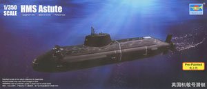 Trumpeter 1/350 scale model 04598 British smart number submarine HMS Astute