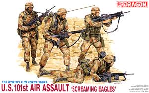 1/35 scale model Dragon 3011 US 101 air assault division "roar of the eagle"