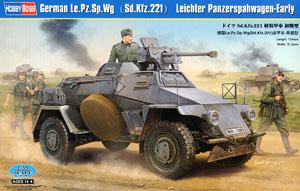 Hobby Boss 1/35 scale tank models 83813 Germany Sd.Kfz.221 wheeled armored reconnaissance vehicle pre-type *