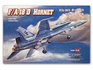 Hobby Boss 1/72 scale aircraft models 80269 F / A-18D Hornet carrier-based combat attack aircrafts