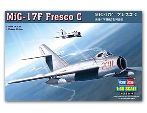 Hobby Boss 1/48 scale aircraft models 80334 MiG-17F murals C fighters