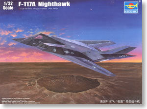 Trumpeter 1/32 scale model 03219 F-117A Nighthawk Light Bomber