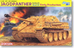 1/35 scale model Dragon 6458 Sd.Kfz.173 Ausf.G1 Cheetah Expulsion Warrior (DS Track)