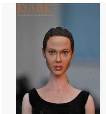 KNL HOBBY KUMIK KM13-54 Julie head shap ponytail spot for action figures
