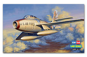 Hobby Boss 1/48 scale aircraft models 81726 F-84F thunderbolt fighter
