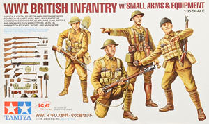 TAMIYA 32409 A British infantry and equipment combination