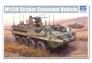 Trumpeter 1/35 scale model 00397 M1130 Stricker 8X8 Wheeled Armored Command Type