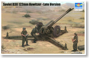 Trumpeter 1/35 scale model 02329 Soviet D30 122mm howitzera late version