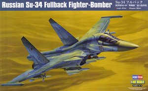 Hobby Boss 1/48 scale aircraft models 81756 Su-34 attack guard fighter bombers