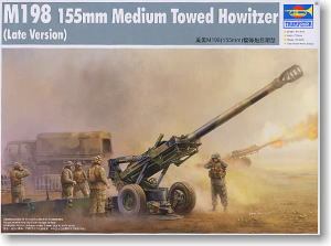 Trumpeter 1/35 scale model 02319 US M198 155MM Medium Towed howitzera late version