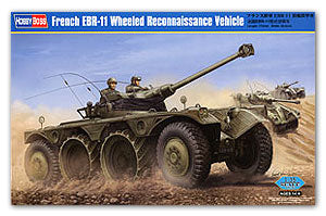 Hobby Boss 1/35 scale tank models 82490 France EBR-11 Wheeled Armored Reconnaissance Car