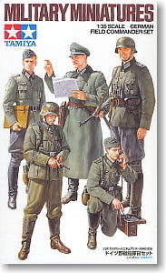 TAMIYA 1/35 scale models 35298 World War II German Field Commander and Combat Staff Group