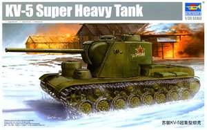 Trumpeter 1/35 scale tank model 05552 Soviet KV-5 super heavy tank