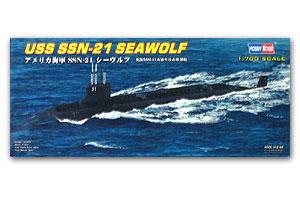 Hobby Boss 1/700 scale models 87003 US Navy SSN-21 sea wolf nuclear attack submarine