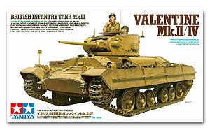 TAMIYA 1/35 scale models 35352 British Infantry Tank Mk.III Valentine