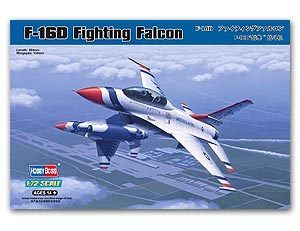 Hobby Boss 1/72 scale aircraft models 80275 F-16D falcon fighters & ldquo; Thunderbird aerial stunt team & rdquo;