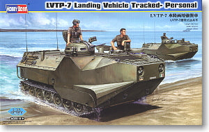 Hobby Boss 1/35 scale tank models 82409 LVTP-7 Crawler Amphibious Combat Armored Personnel Carriers