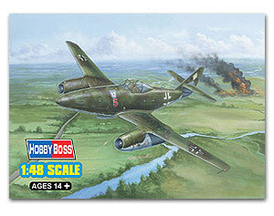 Hobby Boss 1/48 scale aircraft models 80370 Messers Mitter Me262A-1a / U1 Fighter *