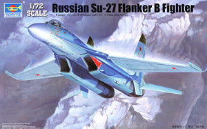 Trumpeter 1/72 scale model 01660 Su-27 defender B fighter