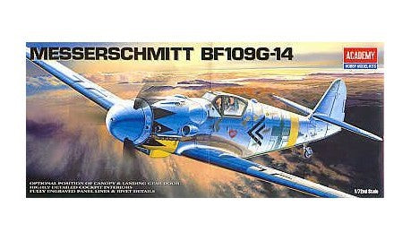 ACADEMY 1653/12454 Messerschmitt Bf109G-14 fighter