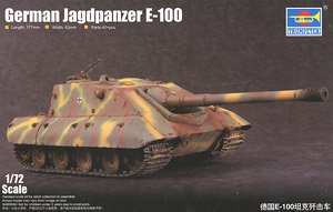 Trumpeter 1/72 scale tank models 07122 E-100 Heavy Tank Destroyer Salamander