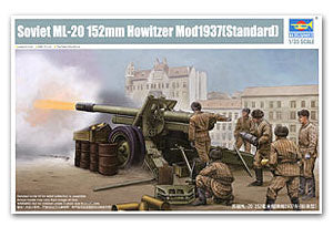 Trumpeter 1/35 scale model 02323 Soviet ML-20 152mm traction type howitzera Mod1937 type standard