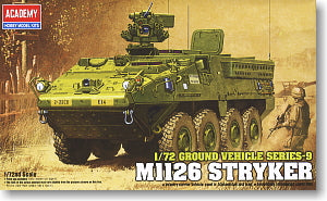 ACADEMY 13411 M1126 Stryker wheeled armored vehicle standard delivery type