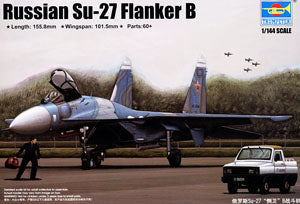 Trumpeter 1/144 scale model 03909 Su-27 defender B fighter