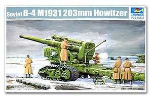 Trumpeter 1/35 scale model 02307 Soviet B-4 M1931 203mm heavy howitzera