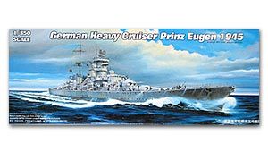 Trumpeter 1/350 scale model 05313 German Navy "Prince Eugen" heavy cruiser 1945