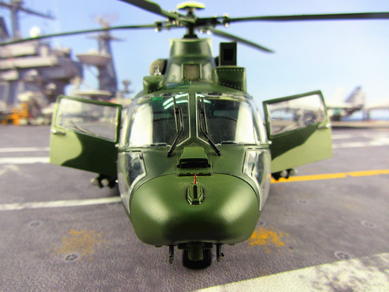 KNL Hobby diecast model Z-9 helicopter model with Z9 aircraft model helicopter model 1:30 Chinese Army China Airforce CPLA